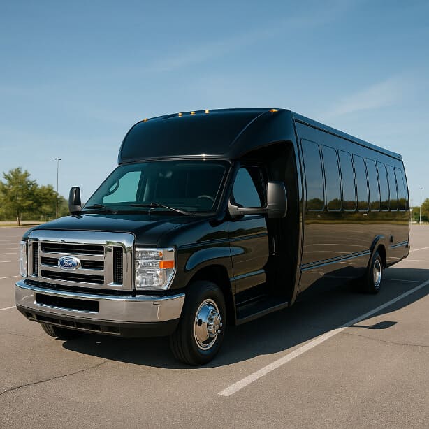 Gilbert Shuttle Bus Rentals 18 Passenger Shuttle Bus
