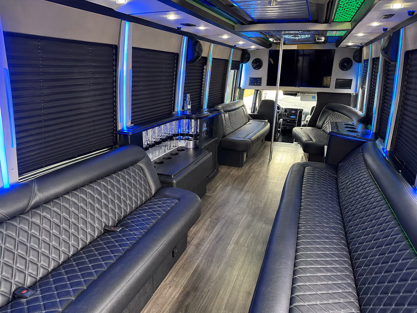 gilbert corporate retreat shuttle bus rentals